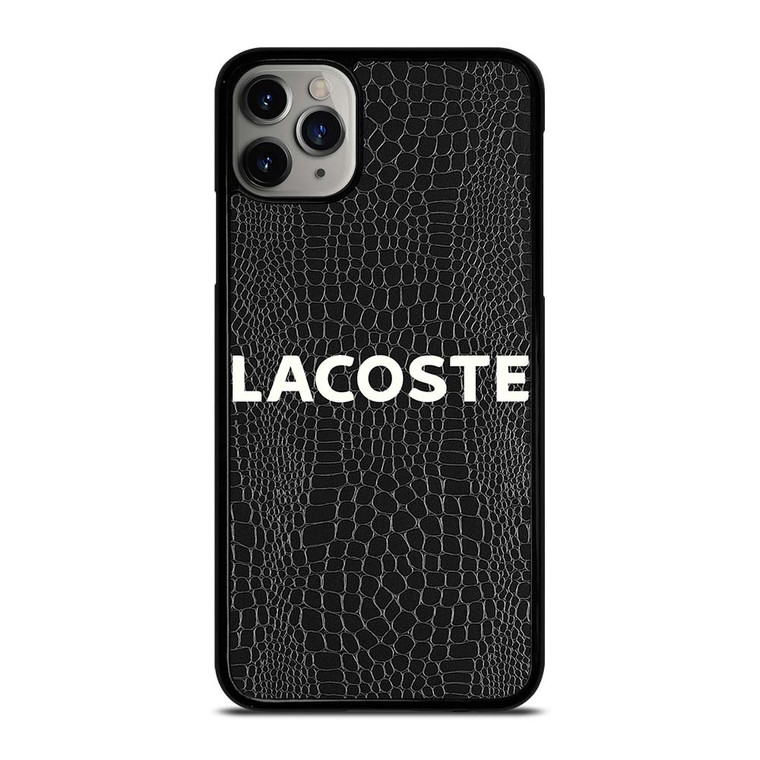 LACOSTE CROCODILE SKIN iPhone 11 Pro Max Case Cover