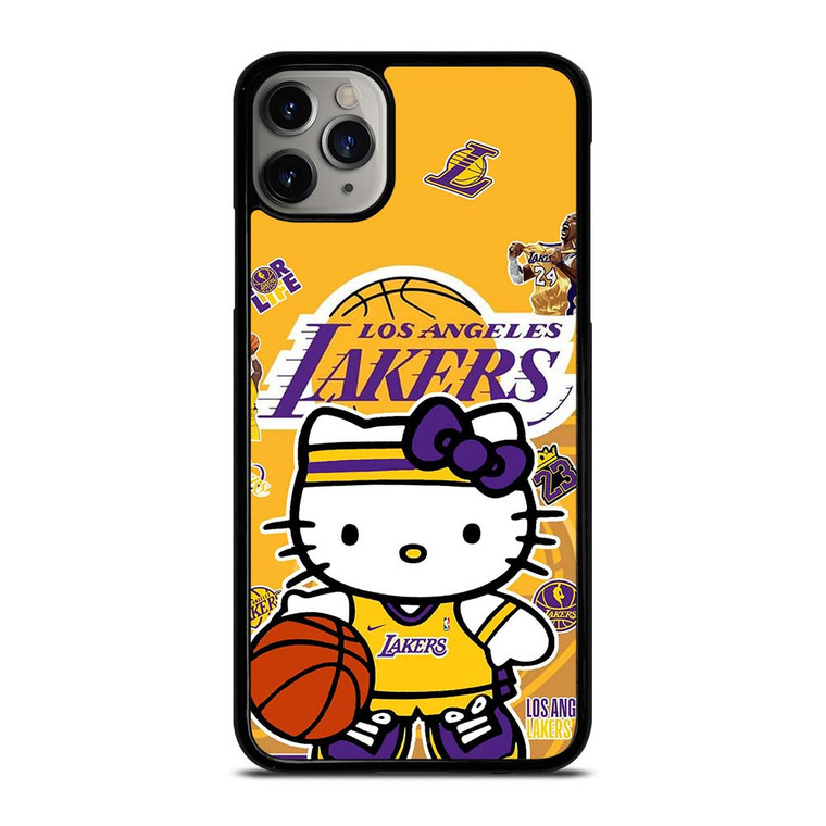 LAKERS HELLO KITTY iPhone 11 Pro Max Case Cover