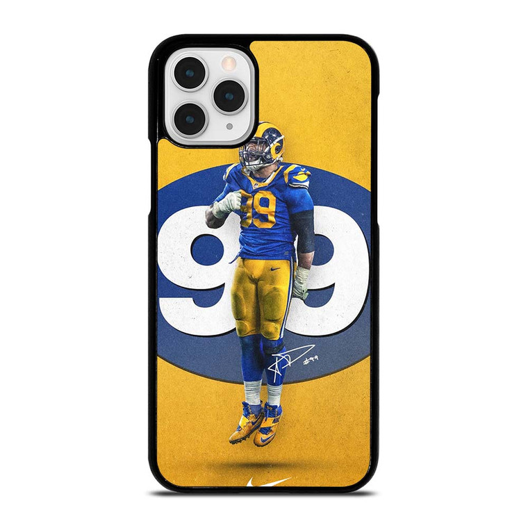 AARON DONALD 99 LOS ANGELES RAMS  iPhone 11 Pro Case Cover AARON DONALD 99 LOS ANGELES RAMS  iPhone 11 Pro Case Cover