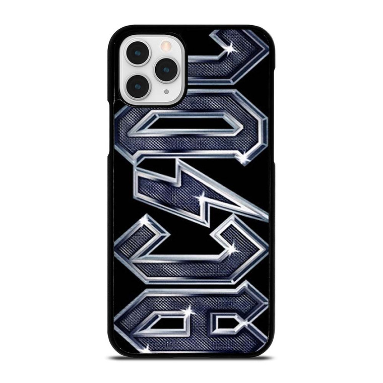 ACDC METAL CARBON LOGO iPhone 11 Pro Case Cover ACDC METAL CARBON LOGO iPhone 11 Pro Case Cover
