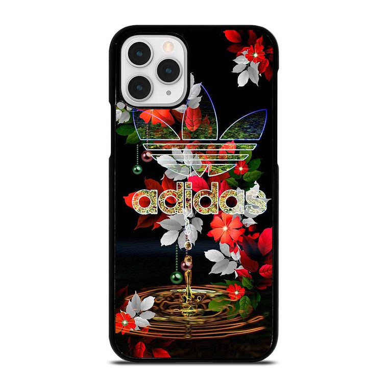 ADIDAS FLOWER PATTERN iPhone 11 Pro Case Cover