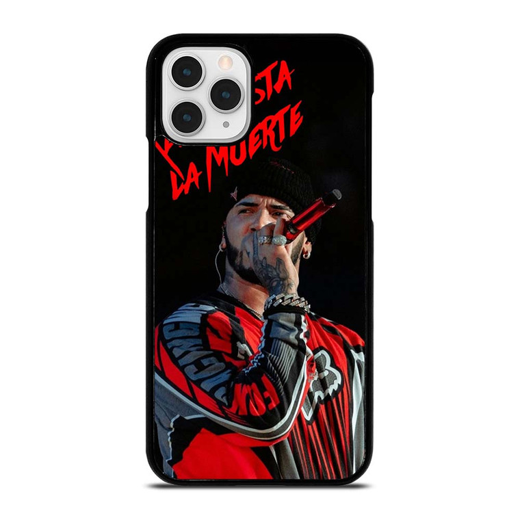 ANUEL AA REAL HASTA LA MUERTE RAPPER 2 iPhone 11 Pro Case Cover