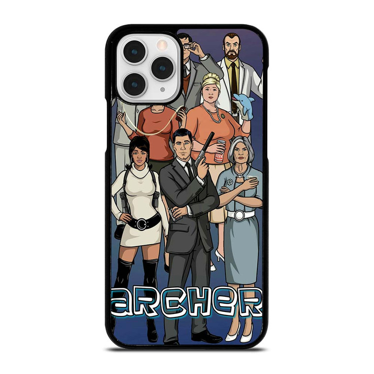 ARCHER CARTOON ALL CAST iPhone 11 Pro Case Cover ARCHER CARTOON ALL CAST iPhone 11 Pro Case Cover
