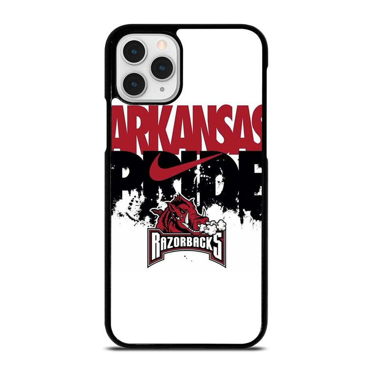 ARKANSAS RAZORBACKS PRIDGE iPhone 11 Pro Case Cover ARKANSAS RAZORBACKS PRIDGE iPhone 11 Pro Case Cover