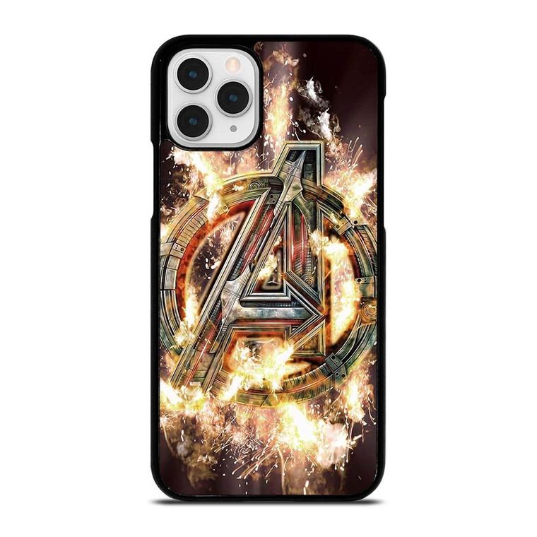 AVENGERS FIRE LOGO iPhone 11 Pro Case Cover