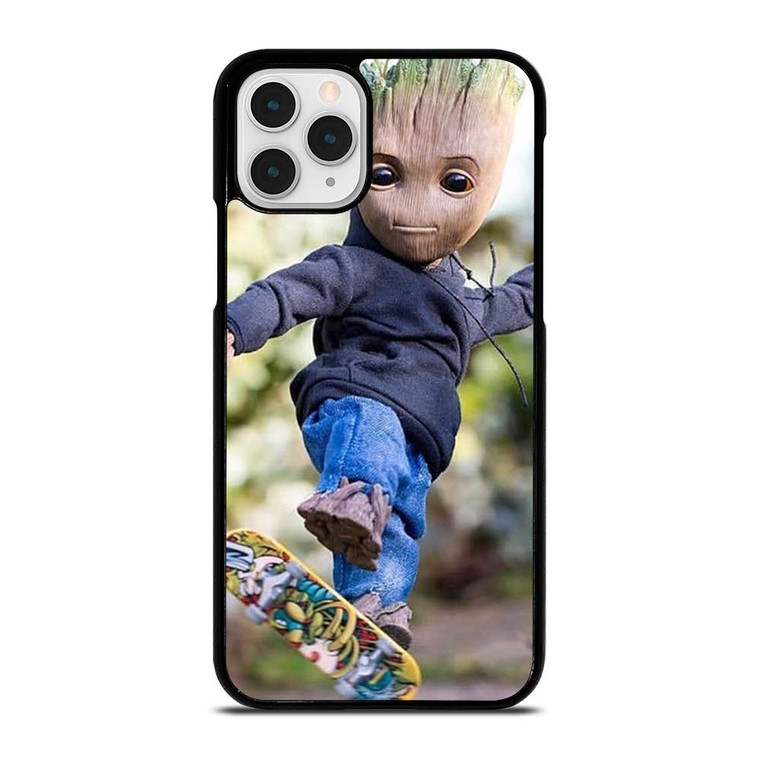 BABY GROOT SKATEBOARD iPhone 11 Pro Case Cover BABY GROOT SKATEBOARD iPhone 11 Pro Case Cover