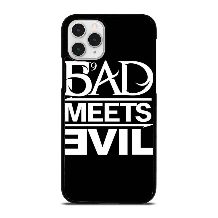 BAD MEETS EVIL RAPPER DUO LOGO iPhone 11 Pro Case Cover BAD MEETS EVIL RAPPER DUO LOGO iPhone 11 Pro Case Cover