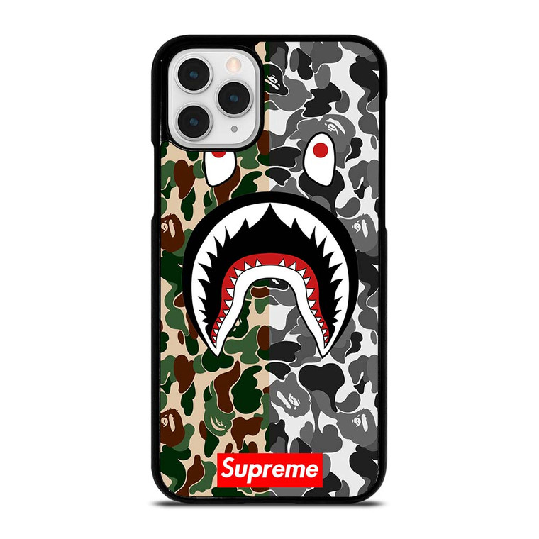 BAPE SHARK SUPREME CAMO 2 iPhone 11 Pro Case Cover BAPE SHARK SUPREME CAMO 2 iPhone 11 Pro Case Cover