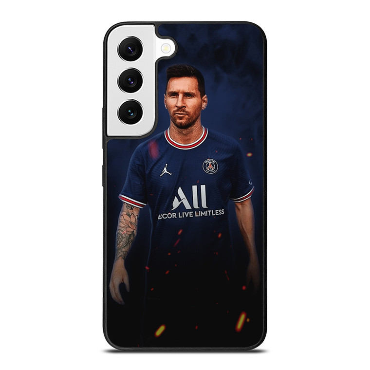 LIONEL MESSI PARIS SAINT GERMAIN PSG 3 Samsung Galaxy S22 Case Cover