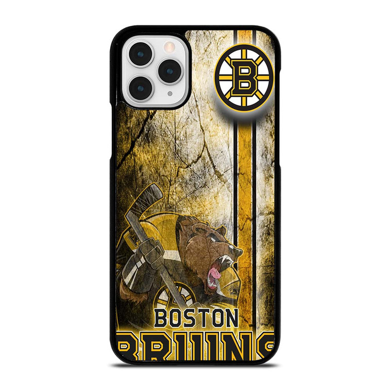 BOSTON BRUINS HOCKEY TEAM LOGO iPhone 11 Pro Case Cover