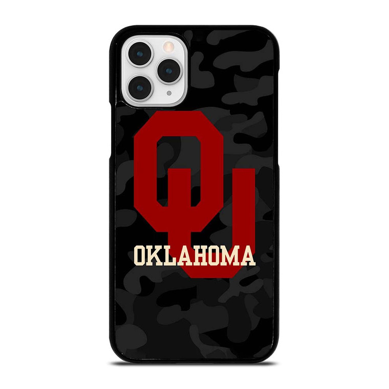 CAMO OKLAHOMA SOONERS LOGO iPhone 11 Pro Case Cover
