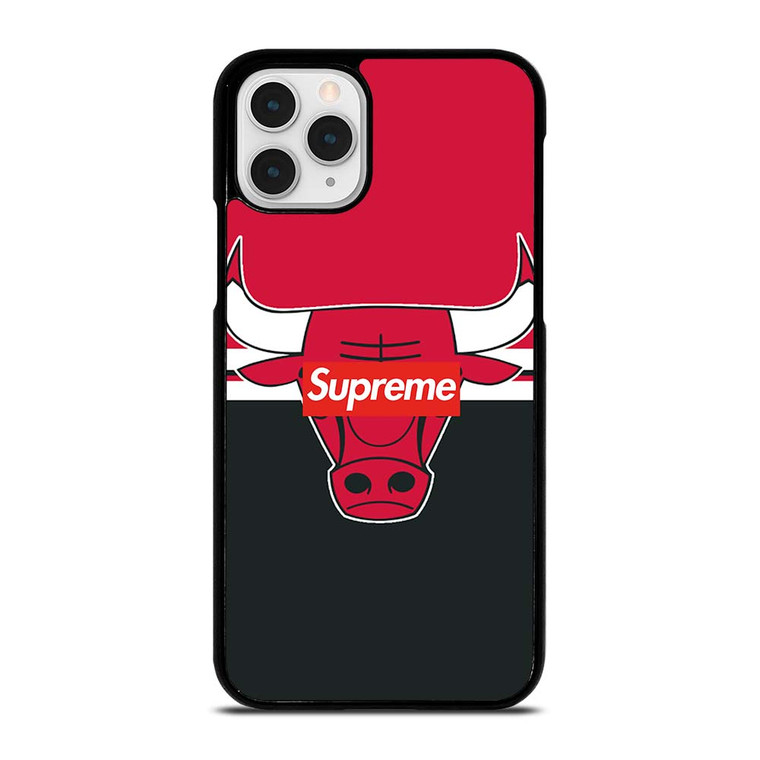 CHICAGO BULLS SUPREME LOGO iPhone 11 Pro Case Cover