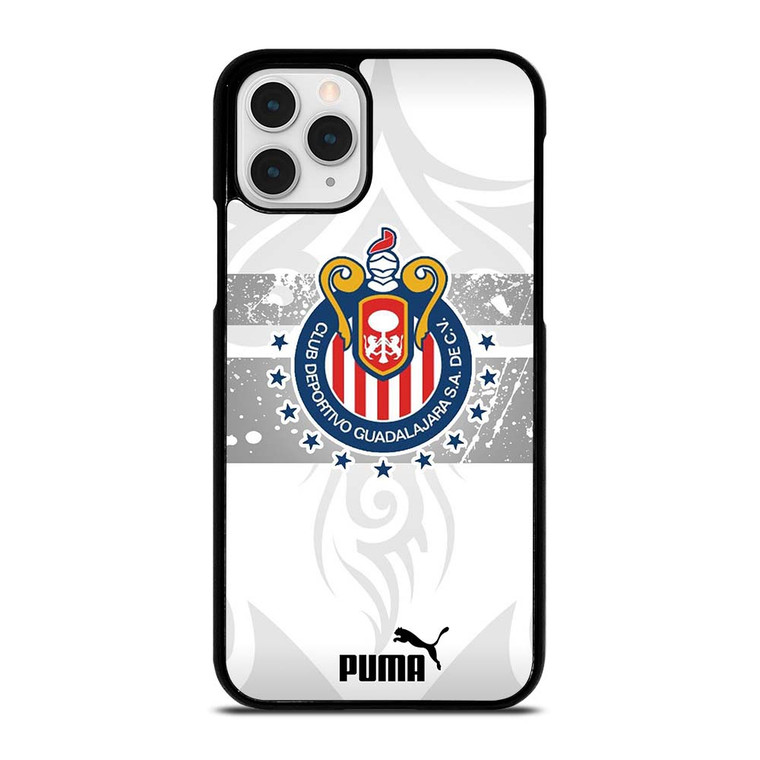 CLUB DEPORTIVO GUADALAJARA PUMA WHITE iPhone 11 Pro Case Cover