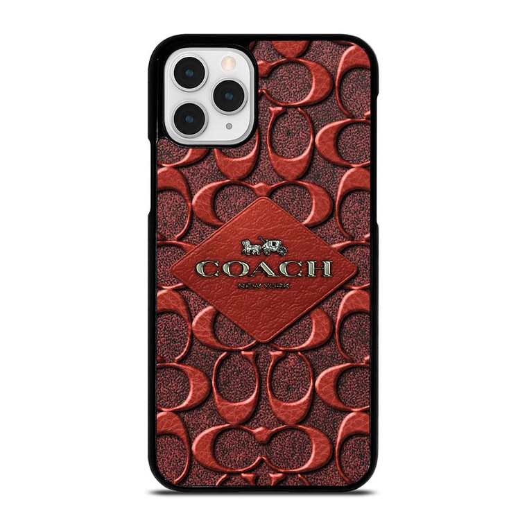 COACH NEW YORK BROWN 2 iPhone 11 Pro Case Cover