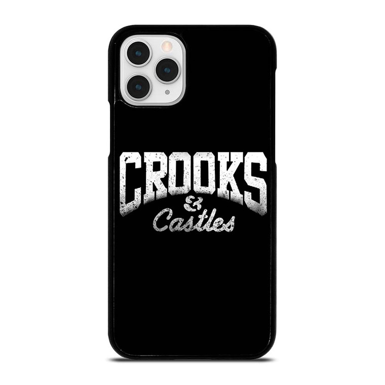 CROOKS AND CASTLES LOGO BLACK iPhone 11 Pro Case Cover