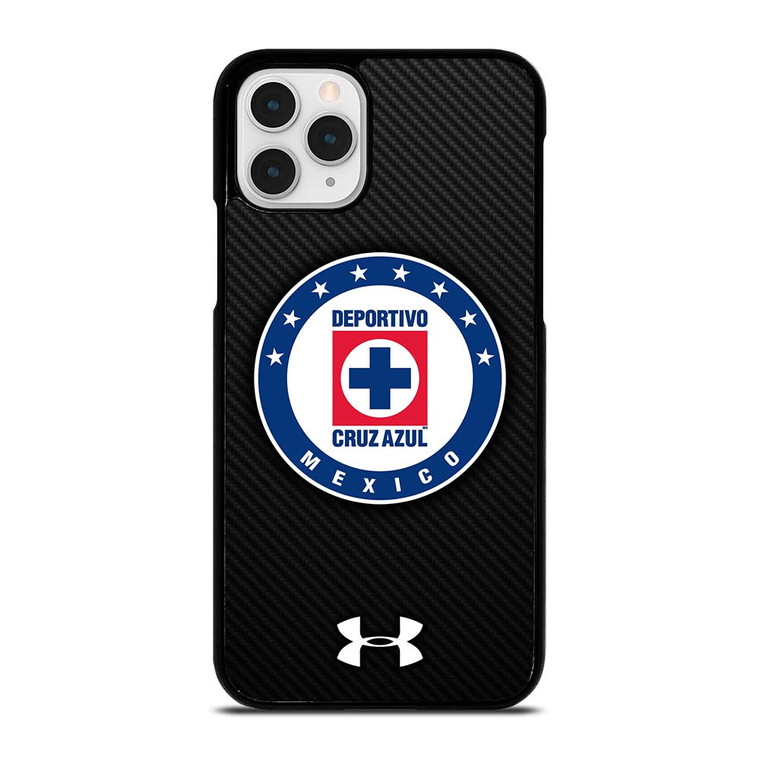 DEPORTIVO CRUZ AZUL CARBON LOGO iPhone 11 Pro Case Cover