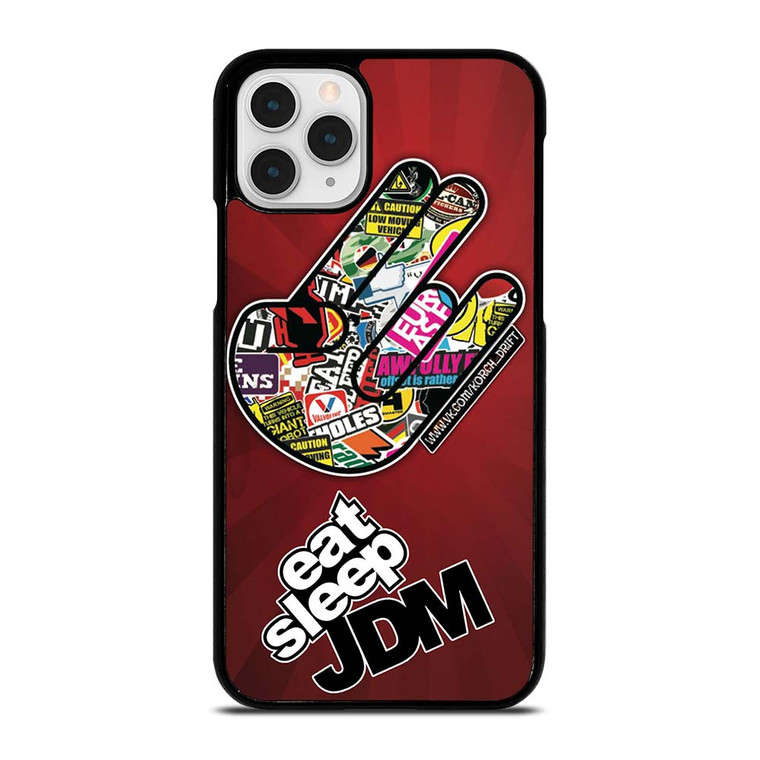 EAT SLEEP JDM LOGO iPhone 11 Pro Case Cover