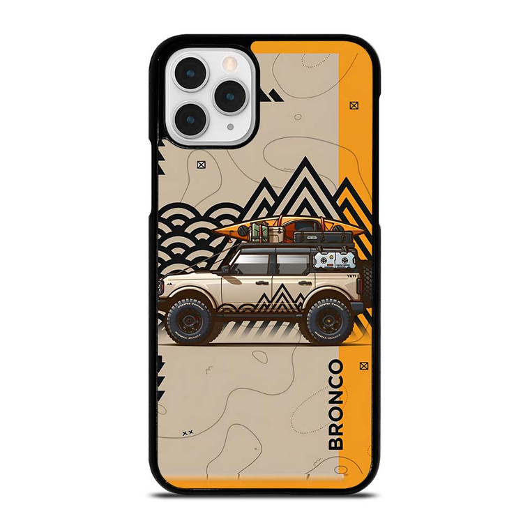 FORD BRONCO ADVENTURES CAR iPhone 11 Pro Case Cover