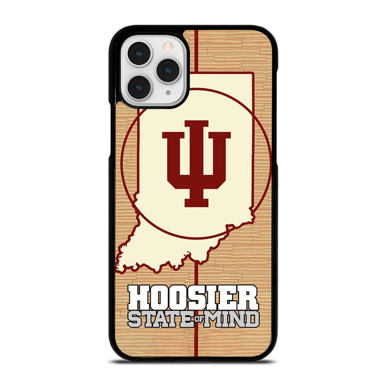 HOOSIER STATE OF MIND INDIANA WOODEN LOGO iPhone 11 Pro Case Cover