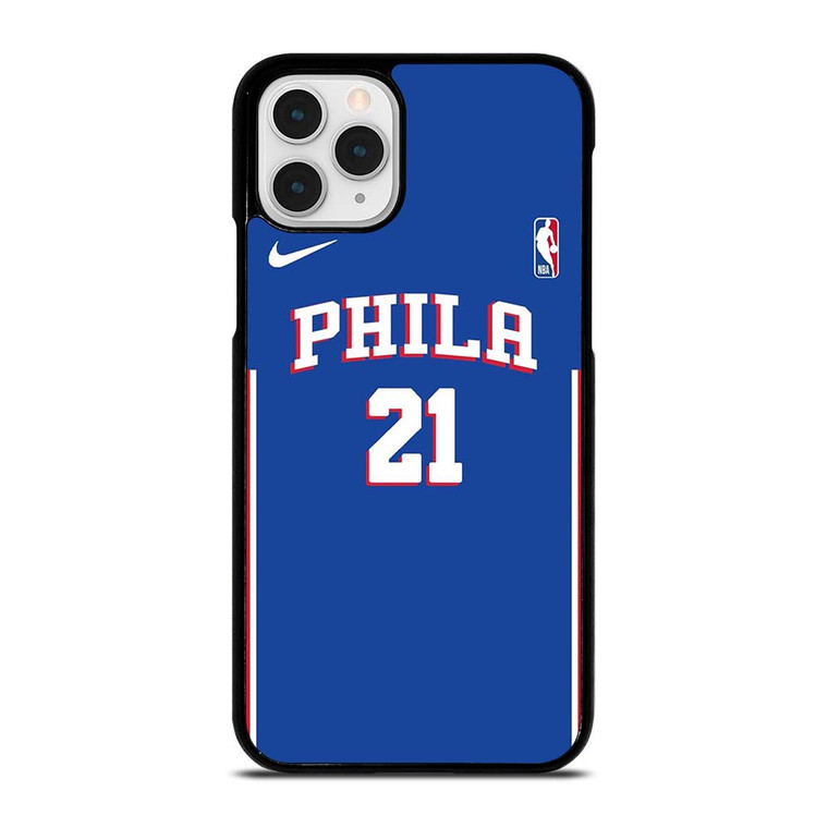 JOEL EMBIID PHILADELPHIA SIXERS NBA iPhone 11 Pro Case Cover