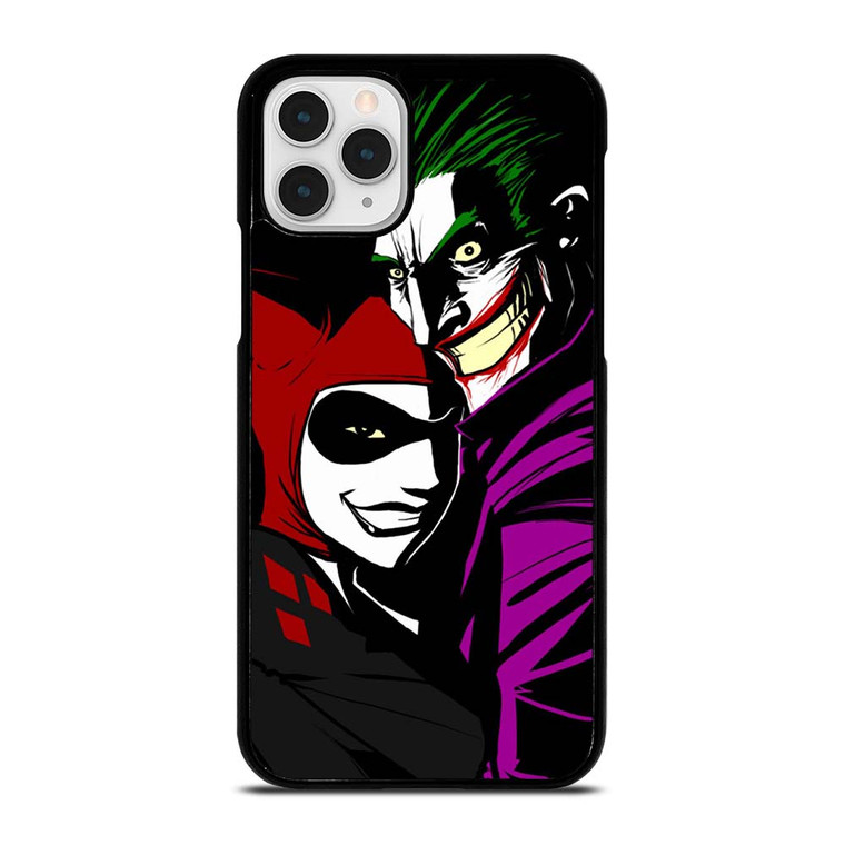 JOKER AND HARLEY QUINN CARTOON iPhone 11 Pro Case Cover