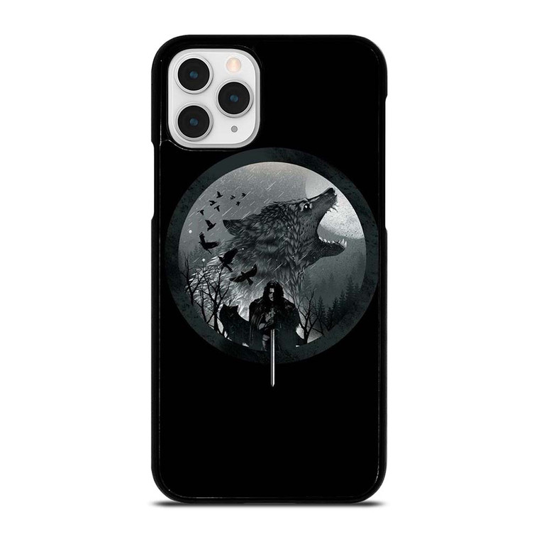 JON SNOW WOLF iPhone 11 Pro Case Cover