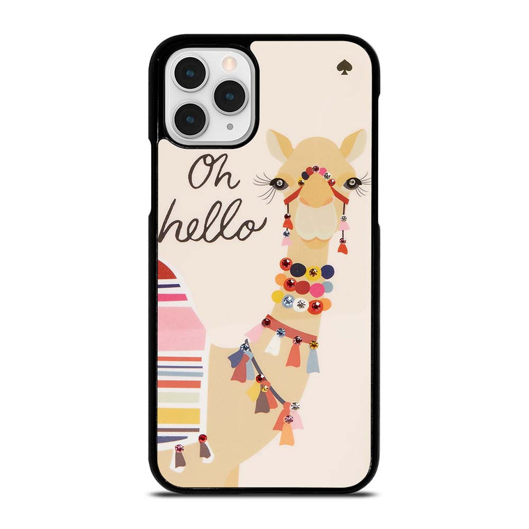 KATE SPADE CAMEL OH HELLO iPhone 11 Pro Case Cover