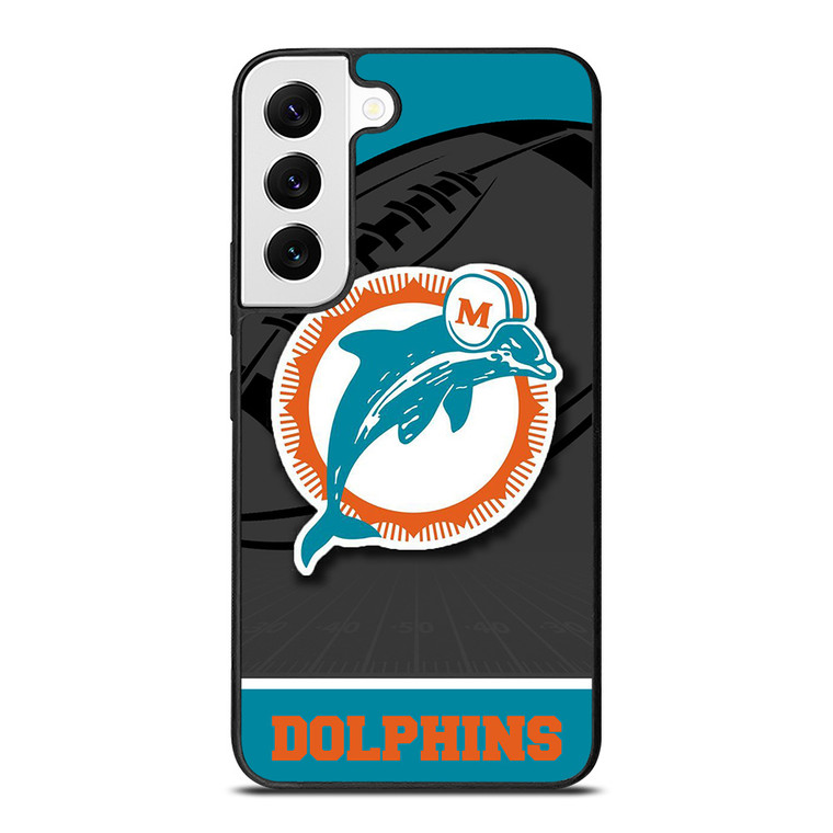MIAMI DOLPHINS NFL TEAM Samsung Galaxy S22 Case Cover