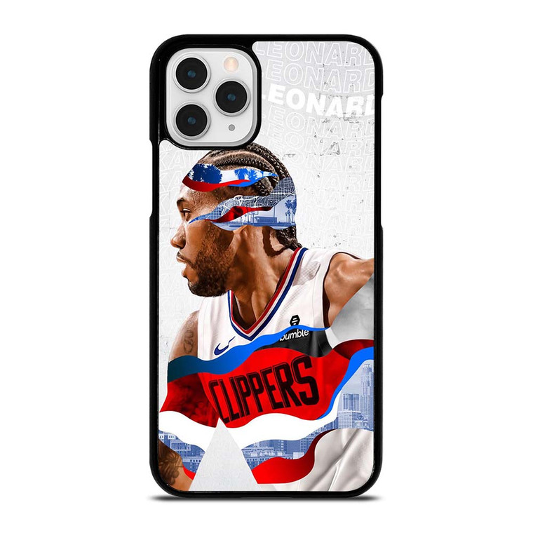 KAWHI LEONARD LOS ANGELES CLIPPERS iPhone 11 Pro Case Cover