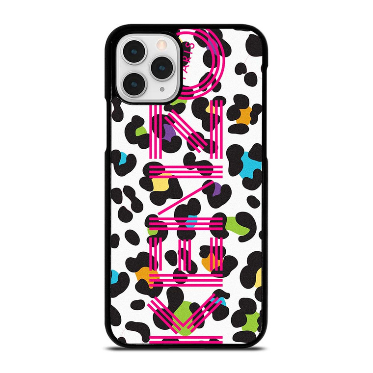 KENZO PARIS COLORFUL LEOPARD iPhone 11 Pro Case Cover