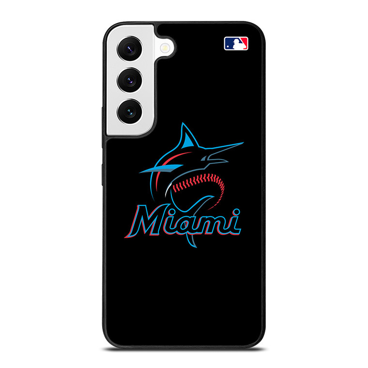 MIAMI MARLINS MLB LOGO Samsung Galaxy S22 Case Cover