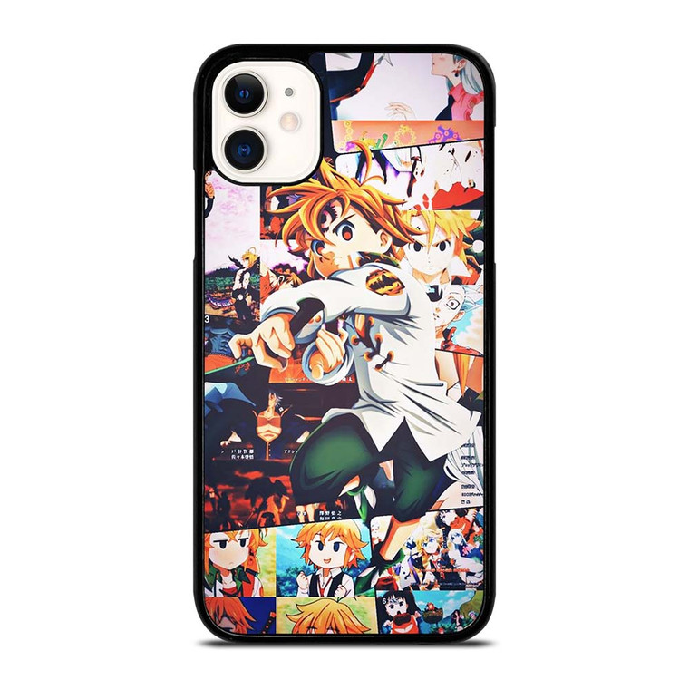 7 DEADLY SINS MELIODAS COLLAGE iPhone 11 Case Cover