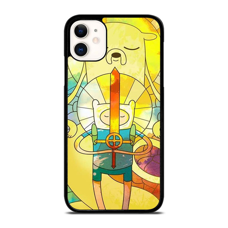 ADVENTURE TIME MY NEIGHBOUR TOTORO GLASS iPhone 11 Case Cover