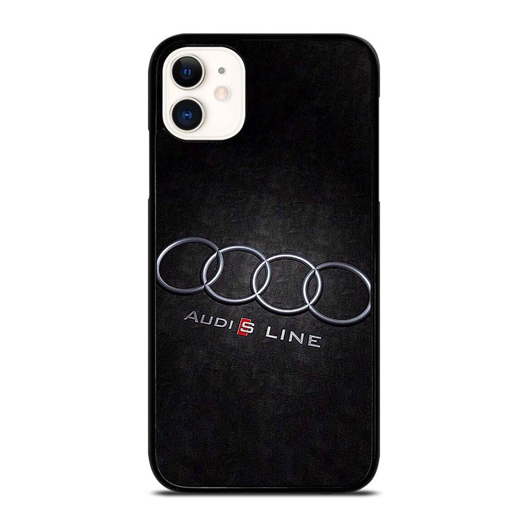 AUDI S LINE CAR EMBLEM iPhone 11 Case Cover