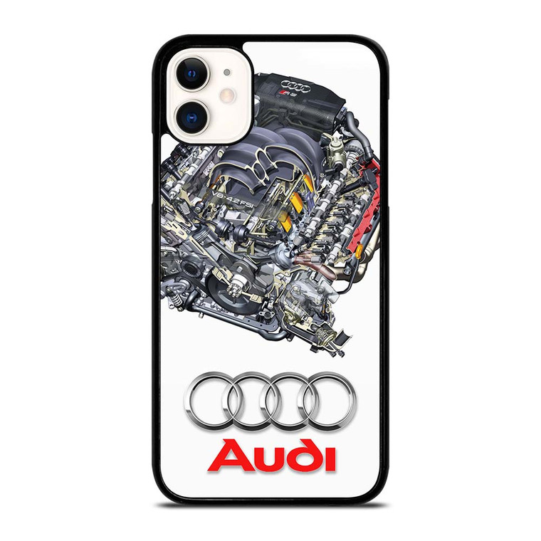 AUDI V8 FSI ENGINE LOGO iPhone 11 Case Cover