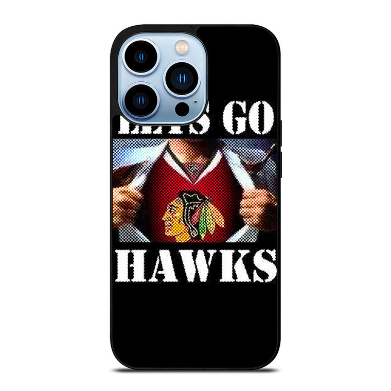 CHICAGO BLACKHAWKS NHL HOCKEY FANS iPhone 13 Pro Max Case Cover