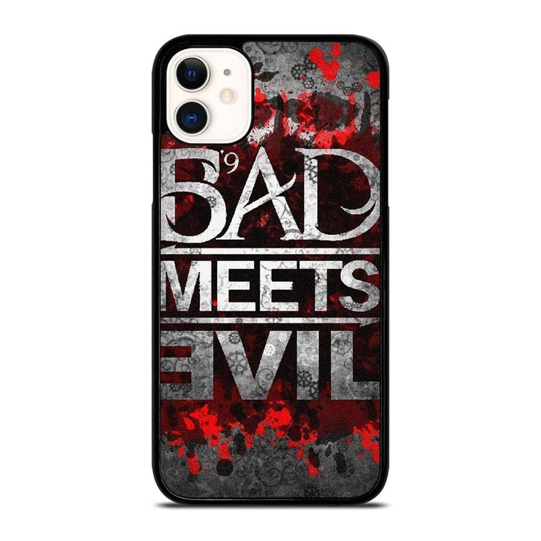 BAD MEETS EVIL RAPPER DUO LOGO 2 iPhone 11 Case Cover BAD MEETS EVIL RAPPER DUO LOGO 2 iPhone 11 Case Cover