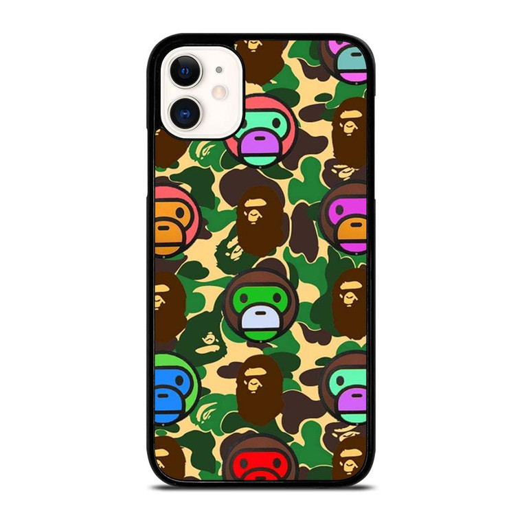 BAPE BABY MILO CAMO iPhone 11 Case Cover