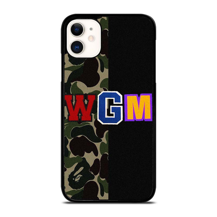 BAPE WGM CAMO iPhone 11 Case Cover BAPE WGM CAMO iPhone 11 Case Cover