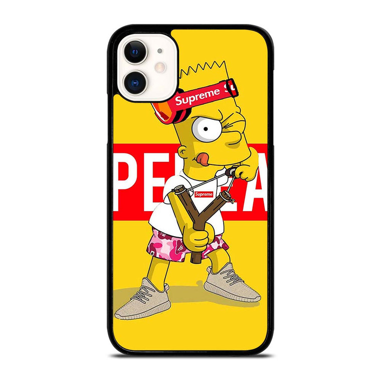 BART SIMPSON SUPREME HYPEBEAST iPhone 11 Case Cover