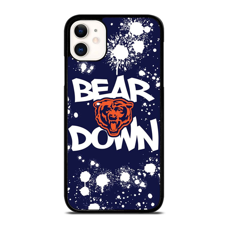 BEAR DOWN CHICAGO BEARS 2 iPhone 11 Case Cover