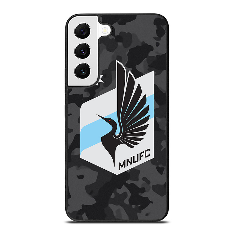 MINNESOTA UNITED FC MLS BLACK CAMO Samsung Galaxy S22 Case Cover