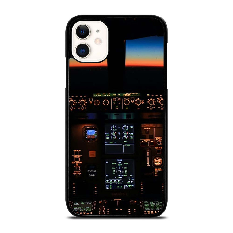 BOEING PLANE COCKPIT iPhone 11 Case Cover BOEING PLANE COCKPIT iPhone 11 Case Cover