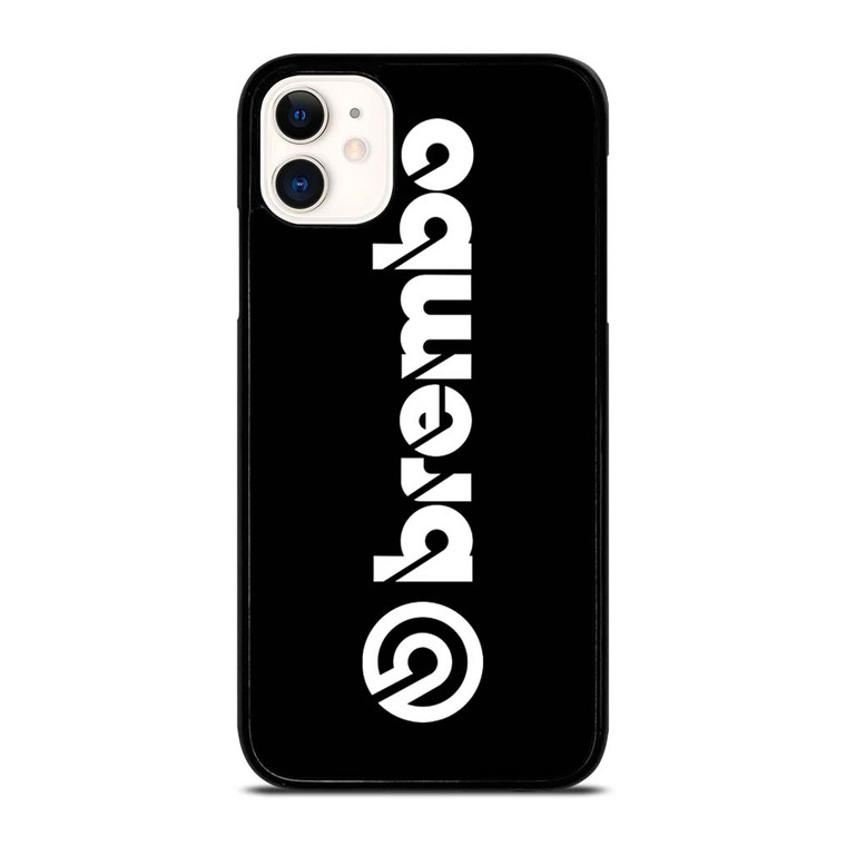 BREMBO DISC BRAKE BLACK LOGO iPhone 11 Case Cover