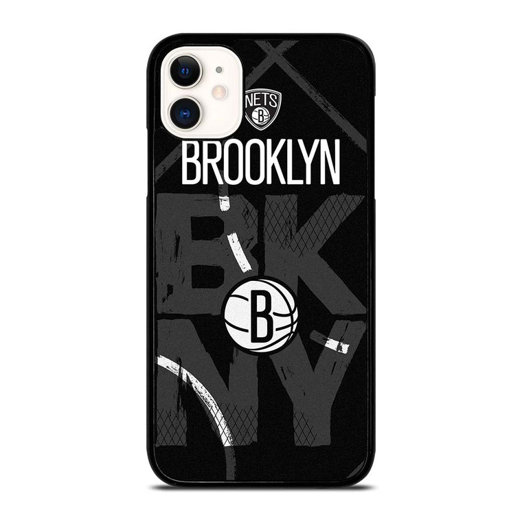 BROOKLYN NETS BASEBALL LOGO NBA iPhone 11 Case Cover