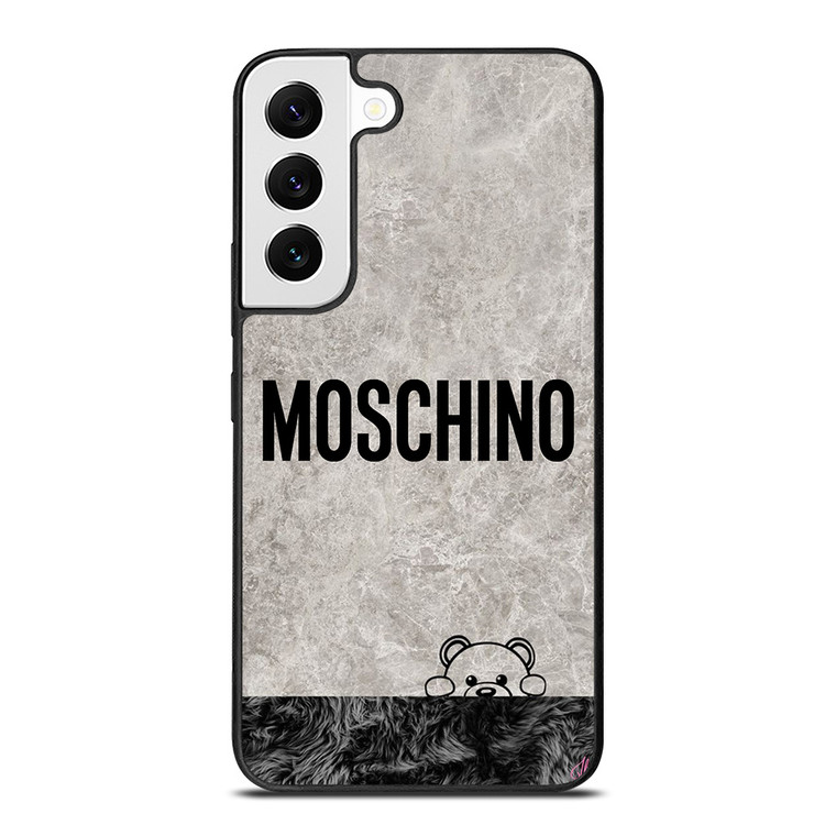 MOSCHINO BEAR HIDING Samsung Galaxy S22 Case Cover