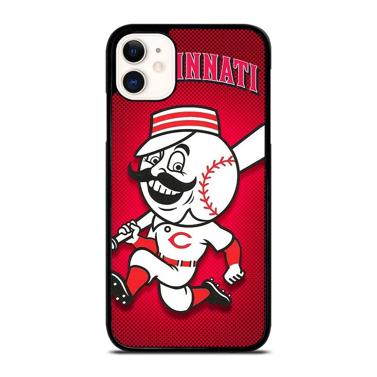 CINCINNATI REDS BASEBALL MASCOT iPhone 11 Case Cover