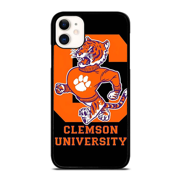 CLEMSON TIGERS UNIVERSITY ICON iPhone 11 Case Cover