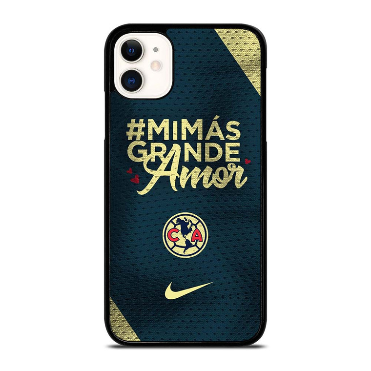 CLUB AMERICA MIMAS GRANDE AMOR NIKE iPhone 11 Case Cover