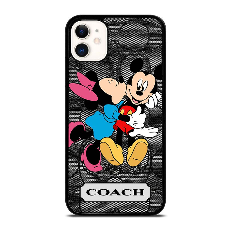 COACH MINNIE MICKEY MOUSE KISS iPhone 11 Case Cover